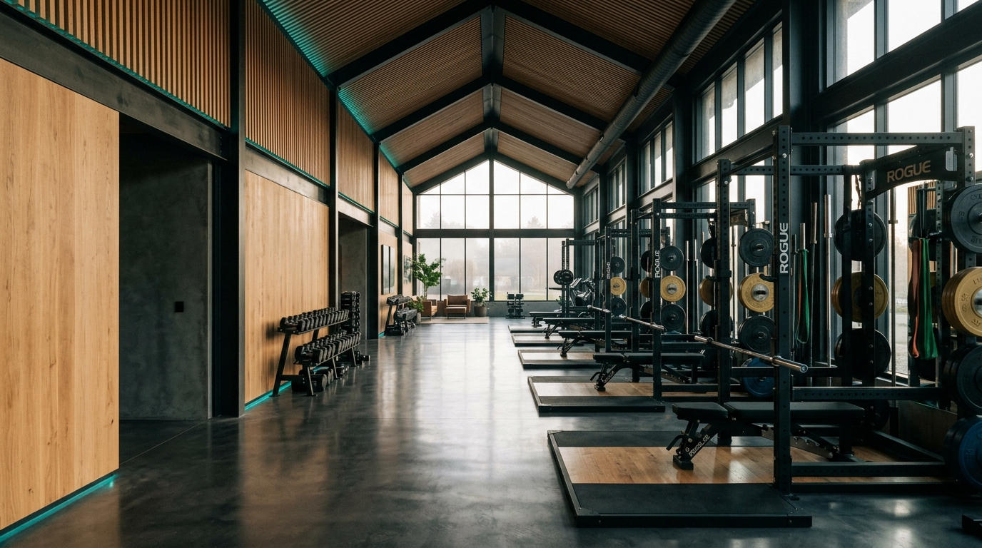 Sanctuary — training floor